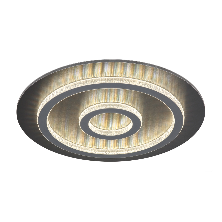 Globo - LED reguliuojamas lubinis šviestuvas LED/40W/230V 3000-6500K skersmuo 45 cm antracitas + su nuotoliniu valdymu