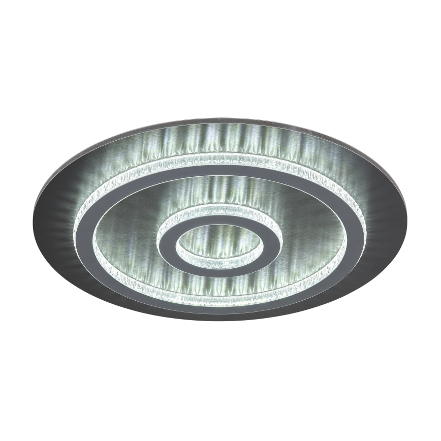 Globo - LED reguliuojamas lubinis šviestuvas LED/40W/230V 3000-6500K skersmuo 45 cm antracitas + su nuotoliniu valdymu