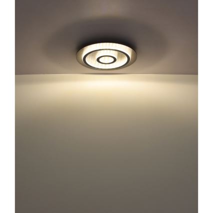 Globo - LED reguliuojamas lubinis šviestuvas LED/40W/230V 3000-6500K skersmuo 45 cm antracitas + su nuotoliniu valdymu