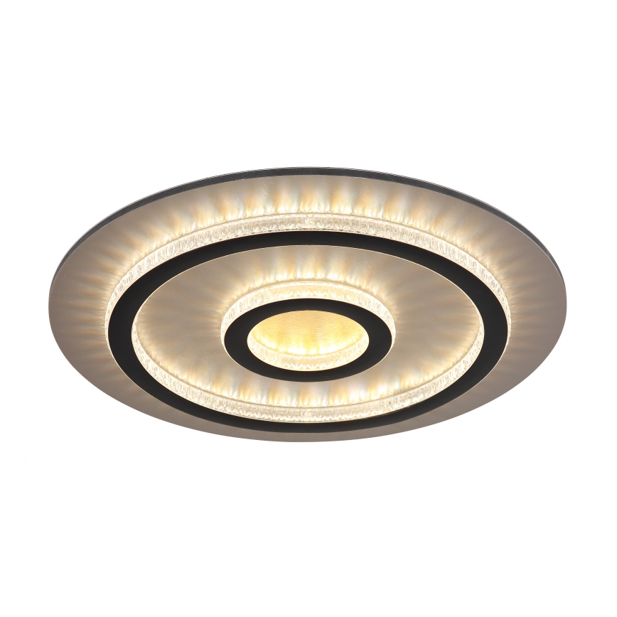 Globo - dimeriuojamas LED lubinis šviestuvas LED/40W/230V 3000-6500K Ø 45 cm juodas + nuotolinis valdymas