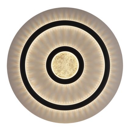 Globo - dimeriuojamas LED lubinis šviestuvas LED/40W/230V 3000-6500K Ø 45 cm juodas + nuotolinis valdymas