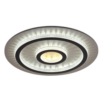 Globo - dimeriuojamas LED lubinis šviestuvas LED/40W/230V 3000-6500K Ø 45 cm juodas + nuotolinis valdymas