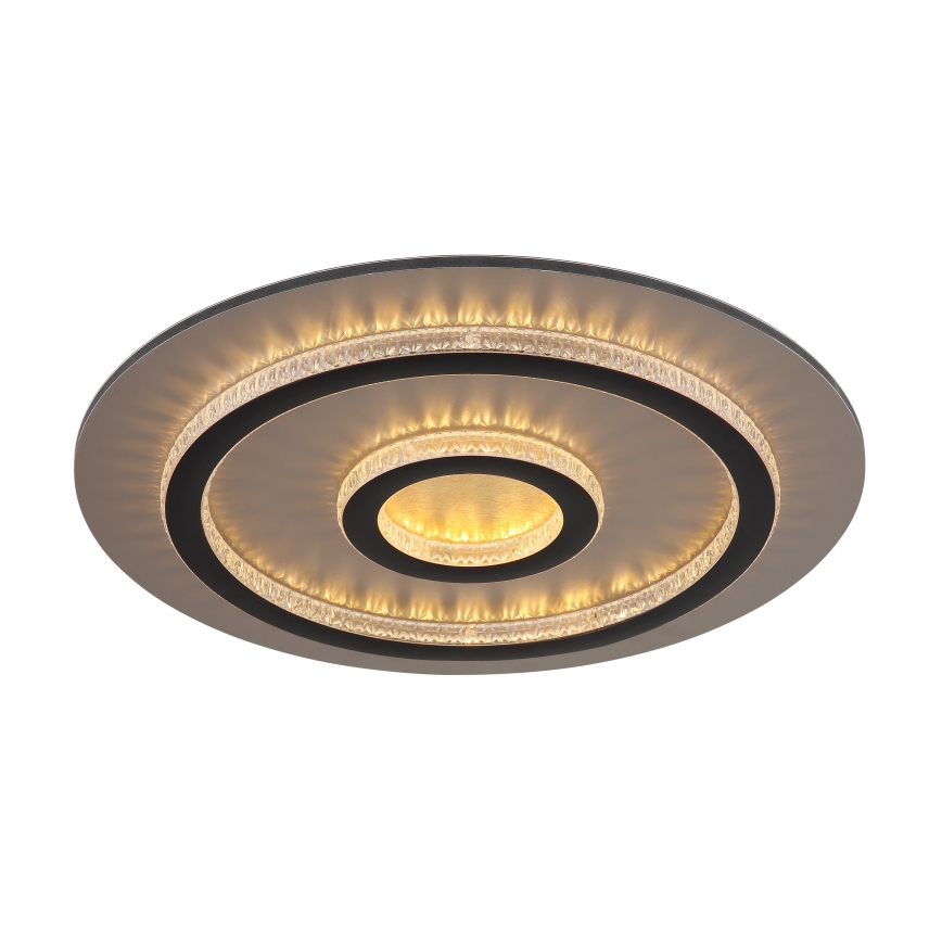 Globo - dimeriuojamas LED lubinis šviestuvas LED/40W/230V 3000-6500K Ø 45 cm juodas + nuotolinis valdymas