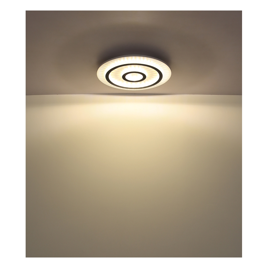Globo - LED reguliuojamas lubinis šviestuvas LED/40W/230V 3000-6500K skersmuo 45 cm baltas + nuotolinio valdymo pultas