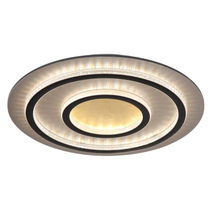 Globo - LED reguliuojamas lubinis šviestuvas LED/60W/230V 3000-6500K skersmuo 55 cm juodas + nuotolinis valdymas