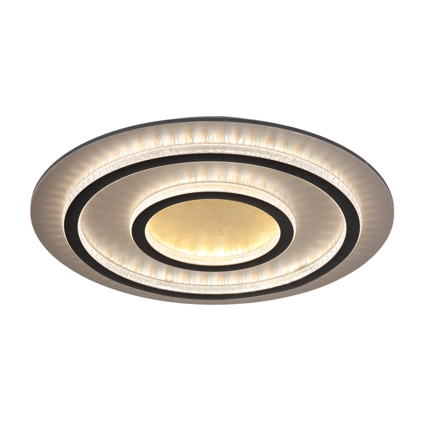 Globo - LED reguliuojamas lubinis šviestuvas LED/60W/230V 3000-6500K skersmuo 55 cm juodas + nuotolinis valdymas