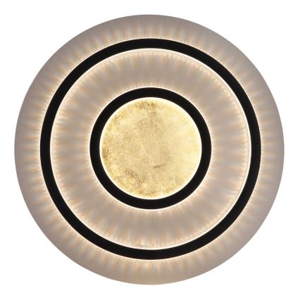 Globo - LED reguliuojamas lubinis šviestuvas LED/60W/230V 3000-6500K skersmuo 55 cm juodas + nuotolinis valdymas