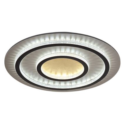 Globo - LED reguliuojamas lubinis šviestuvas LED/60W/230V 3000-6500K skersmuo 55 cm juodas + nuotolinis valdymas