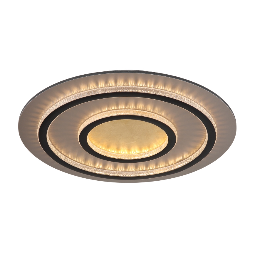 Globo - LED reguliuojamas lubinis šviestuvas LED/60W/230V 3000-6500K skersmuo 55 cm juodas + nuotolinis valdymas