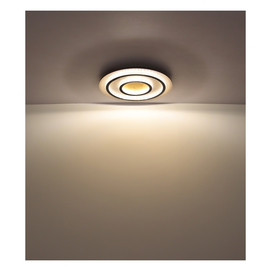 Globo - LED reguliuojamas lubinis šviestuvas LED/60W/230V 3000-6500K skersmuo 55 cm juodas + nuotolinis valdymas