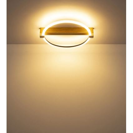 Globo - LED lubinis šviestuvas LED/15W/230V 3000K 41,4x38 cm smėlio spalvos