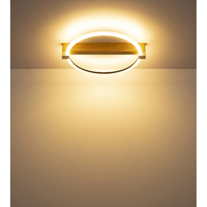 Globo - LED lubinis šviestuvas LED/15W/230V 3000K 41,4x38 cm smėlio spalvos