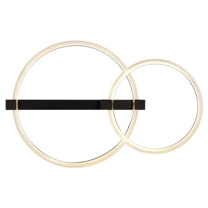Globo - LED lubinis šviestuvas LED/24W/230V 3000K 58x38 cm juodas
