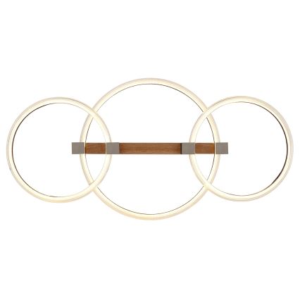 Globo - LED lubinis šviestuvas LED/40W/230V 3000K 76,1x38 cm rudos spalvos