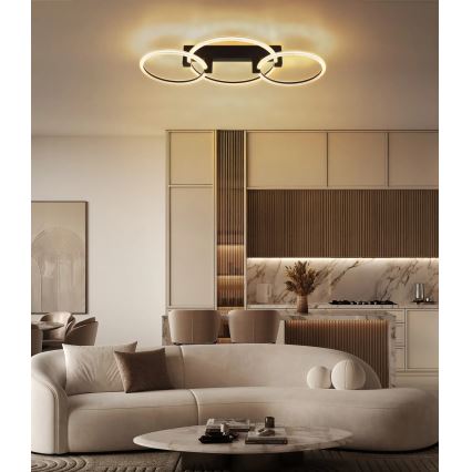 Globo - LED lubinis šviestuvas LED/40W/230V 3000K 76,1x38 cm juodas