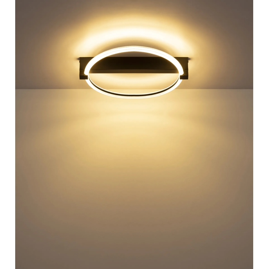 Globo - LED lubinis šviestuvas LED/15W/230V 3000K 41,4x38 cm juoda