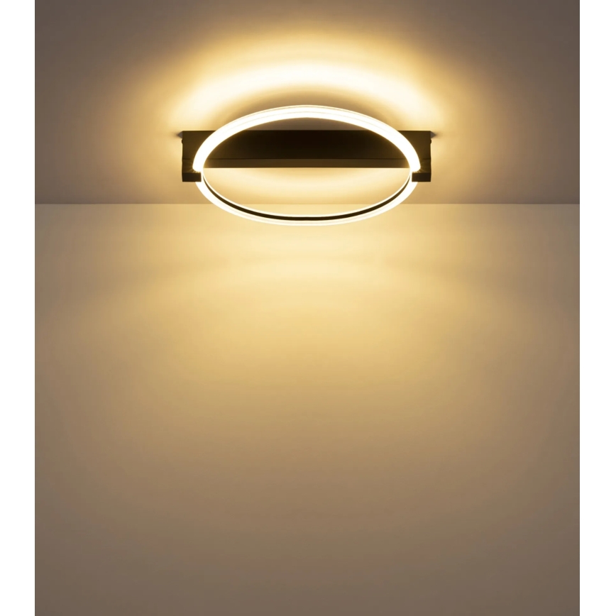 Globo - LED lubinis šviestuvas LED/15W/230V 3000K 41,5x38 cm juodas