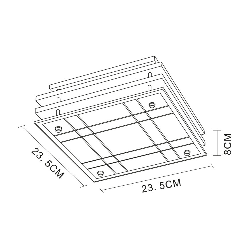 Globo - Lubinis šviestuvas 1xE27/60W/230V