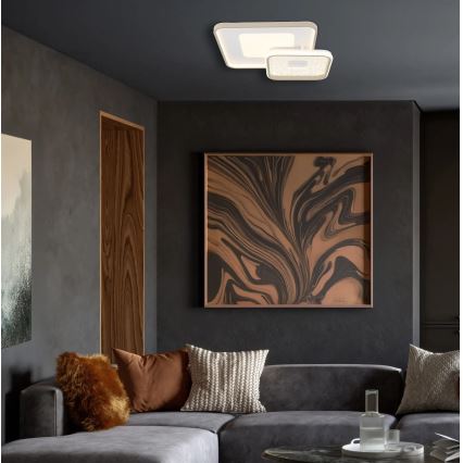 Globo - LED pritemdomas lubinis šviestuvas LED/48W/230V 2700-6000K 50x50 cm + nuotolinis valdymas