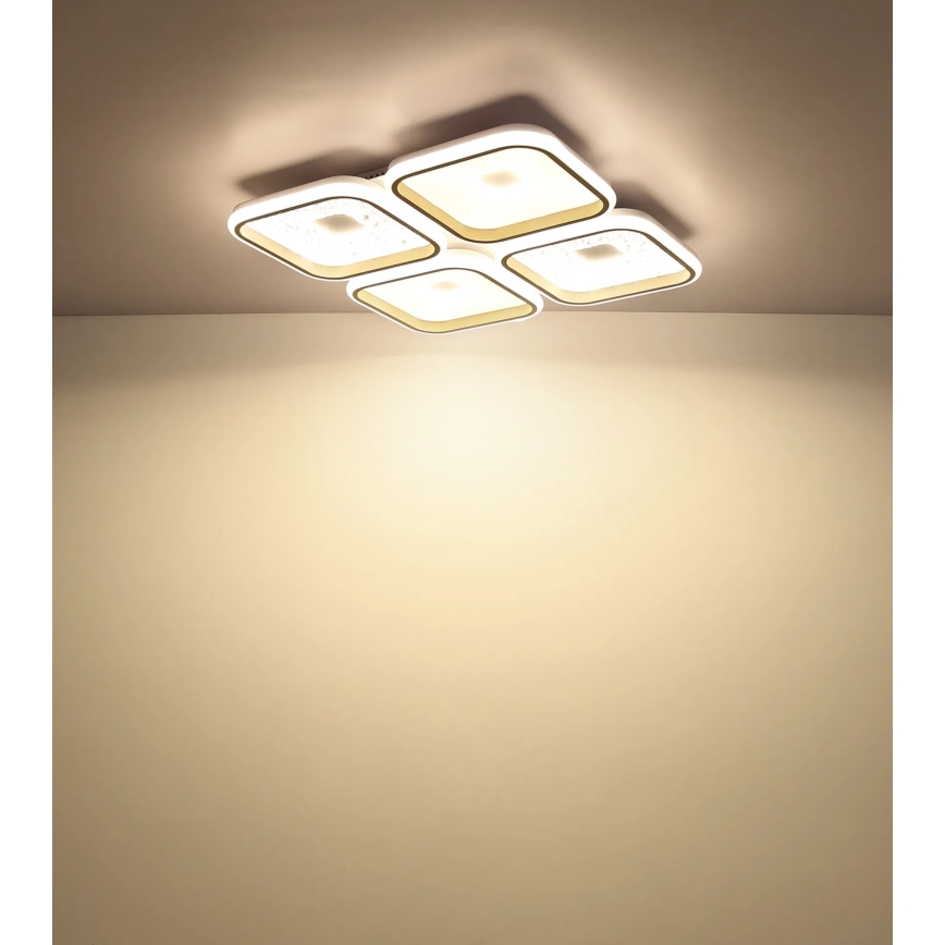 Globo - Dimeriuojamas lubinis LED šviestuvas LED/55W/230V 2700-6000K 54x54 cm + su nuotoliniu pulteliu