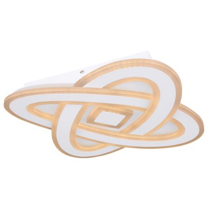 Globo - LED Pritemdomas lubinis šviestuvas LED/36W/230V 3000-6000K diametras 50 cm balta + nuotolinio valdymo pultas