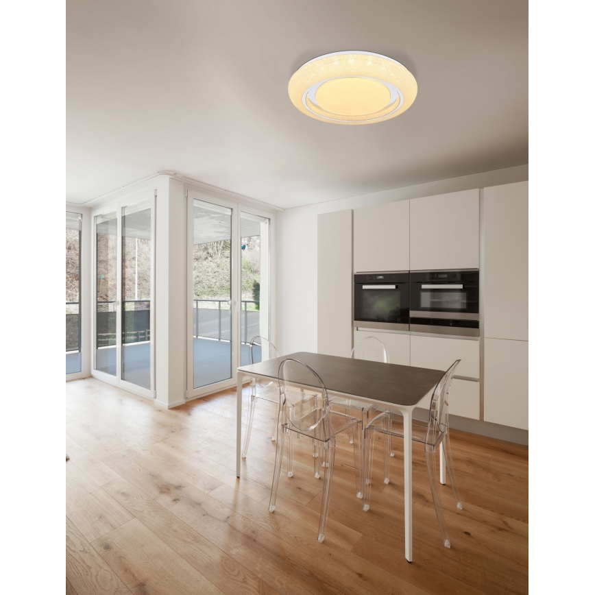 Globo - LED Pritemdomas lubinis šviestuvas LED/28W/230V 3000-6000K Tuya WiFi + nuotolinio valdymo pultas