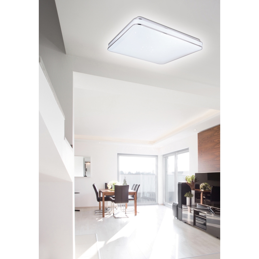 Globo - LED Pritemdomas lubinis šviestuvas LED/48W/230V 3000-6400K + nuotolinio valdymo pultas