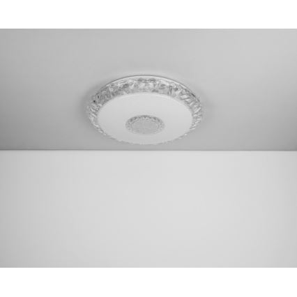 Globo - LED Pritemdomas lubinis šviestuvas LED/40W/230V 2700-6500K diametras 50 cm Wi-Fi Tuya + nuotolinio valdymo pultas