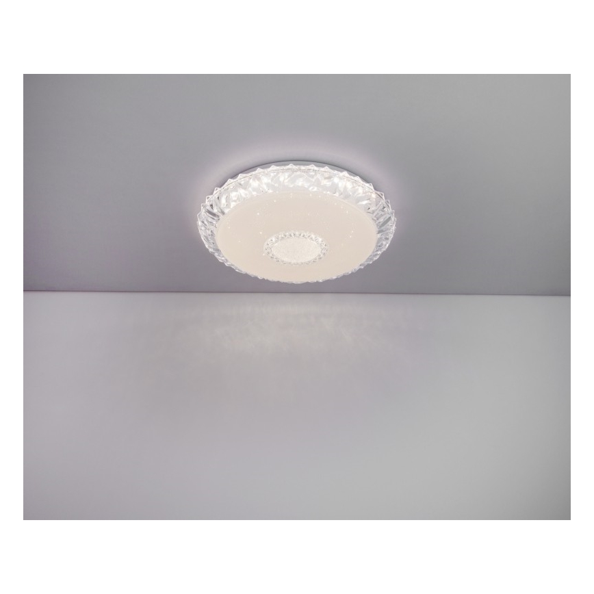 Globo - LED Pritemdomas lubinis šviestuvas LED/40W/230V 2700-6500K diametras 50 cm Wi-Fi Tuya + nuotolinio valdymo pultas
