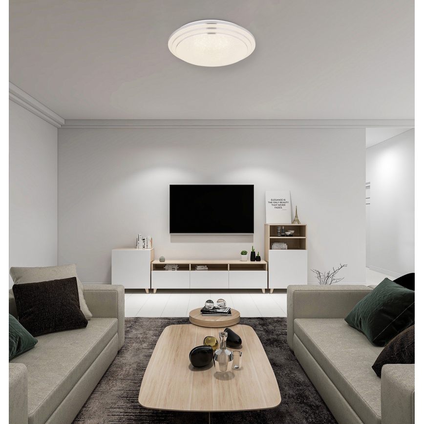 Globo - LED Pritemdomas lubinis šviestuvas LED/18W/230V diametras 40 cm 2700-6500K + nuotolinio valdymo pultas
