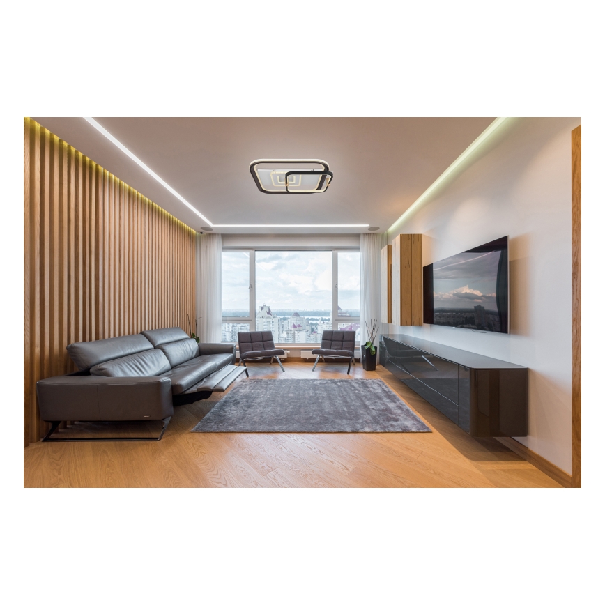 Globo 48459-48 - Dimeriuojamas LED lubinis šviestuvas ANI LED/48W/230V 2700-6000K 48x52 cm + nuotolinis valdymas