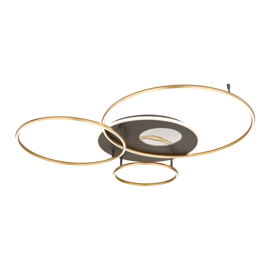 Globo - LED reguliuojamas lubų šviestuvas LED/70W/230V 2700-6500K auksinės spalvos + nuotolinio valdymo pultas