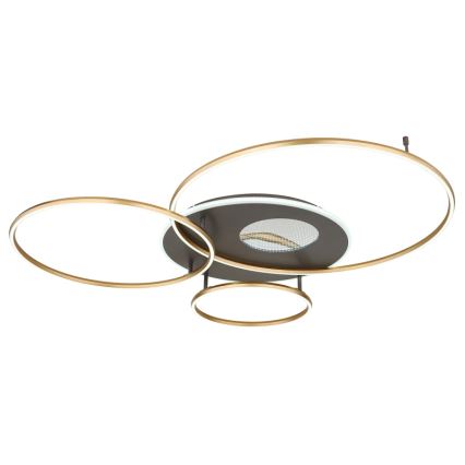 Globo - LED reguliuojamas lubų šviestuvas LED/70W/230V 2700-6500K auksinės spalvos + nuotolinio valdymo pultas