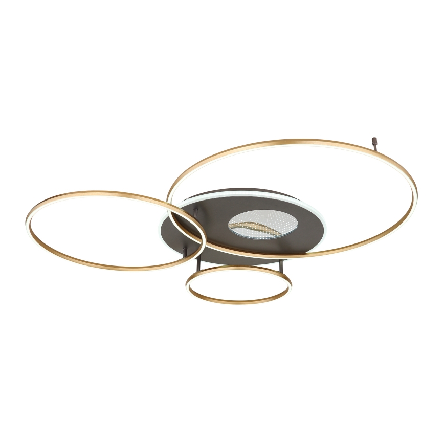 Globo - LED reguliuojamas lubų šviestuvas LED/70W/230V 2700-6500K auksinės spalvos + nuotolinio valdymo pultas