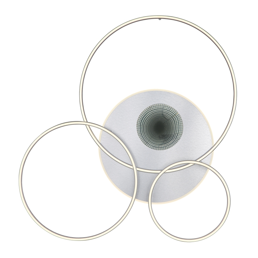 Globo - reguliuojamas LED lubų šviestuvas LED/70W/230V 2700-6500K matinis chromas + nuotolinis valdymas