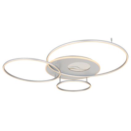 Globo - reguliuojamas LED lubų šviestuvas LED/70W/230V 2700-6500K matinis chromas + nuotolinis valdymas