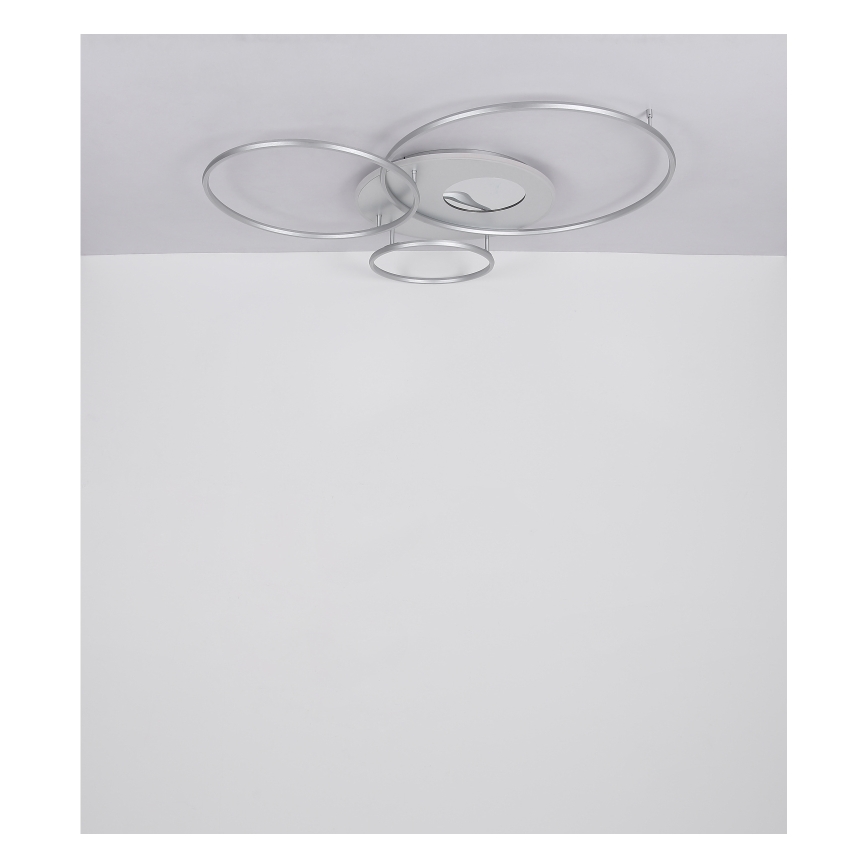 Globo - reguliuojamas LED lubų šviestuvas LED/70W/230V 2700-6500K matinis chromas + nuotolinis valdymas