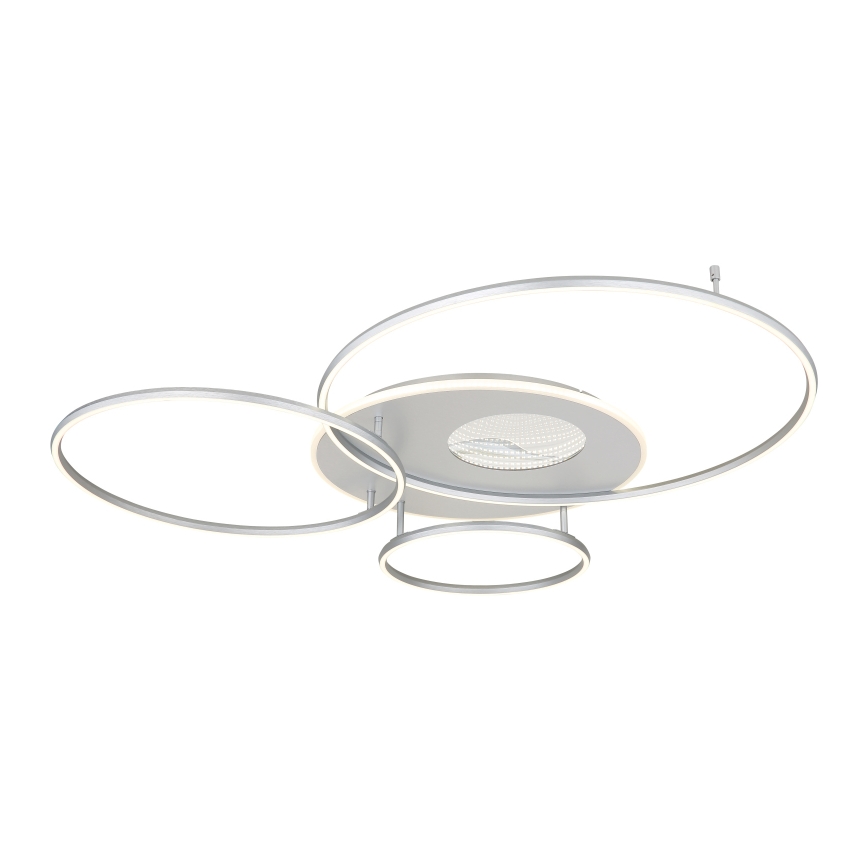 Globo - LED reguliuojamas lubų šviestuvas LED/70W/230V 2700-6500K matinio chromo spalvos + nuotolinio valdymo pultas