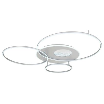 Globo - LED reguliuojamas lubų šviestuvas LED/70W/230V 2700-6500K matinio chromo spalvos + nuotolinio valdymo pultas