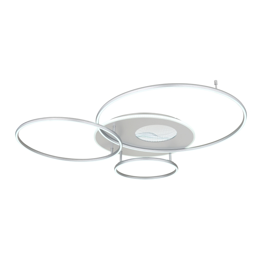 Globo - LED reguliuojamas lubų šviestuvas LED/70W/230V 2700-6500K matinio chromo spalvos + nuotolinio valdymo pultas