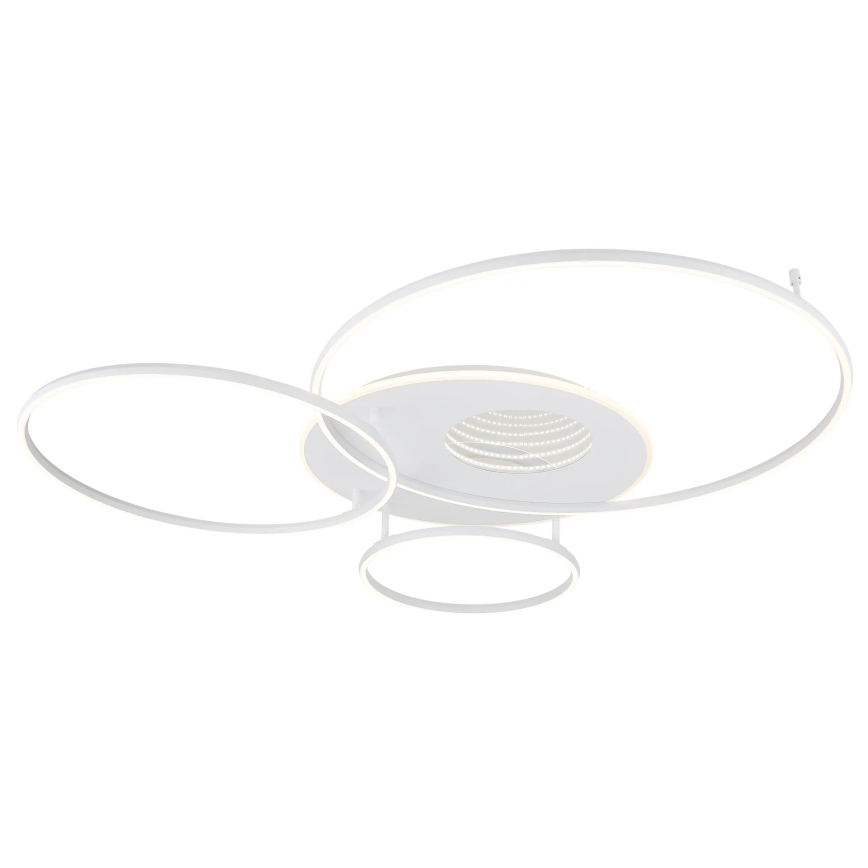 Globo - reguliuojamas LED lubų šviestuvas LED/70W/230V 2700-6500K 105x26,5 cm sidabrinis + nuotolinis valdymas