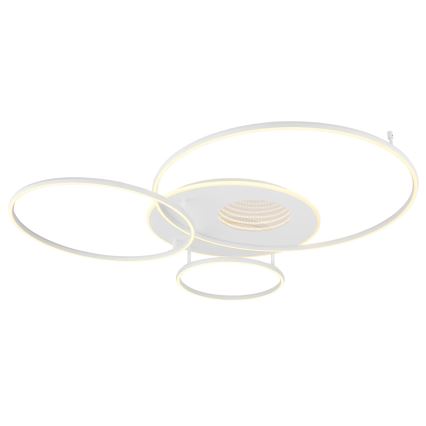 Globo - reguliuojamas LED lubų šviestuvas LED/70W/230V 2700-6500K 105x26,5 cm sidabrinis + nuotolinis valdymas