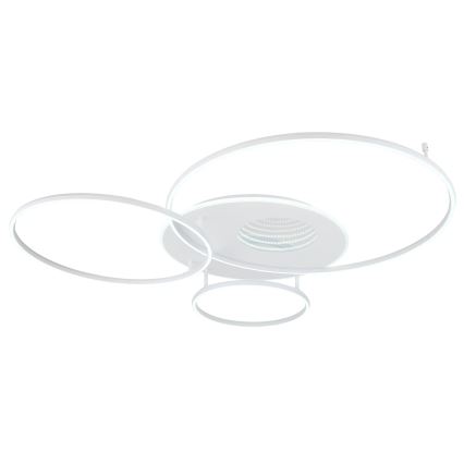 Globo - reguliuojamas LED lubų šviestuvas LED/70W/230V 2700-6500K 105x26,5 cm sidabrinis + nuotolinis valdymas