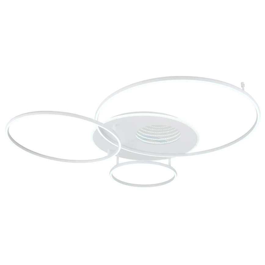 Globo - reguliuojamas LED lubų šviestuvas LED/70W/230V 2700-6500K 105x26,5 cm sidabrinis + nuotolinis valdymas