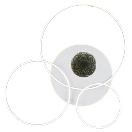 Globo - reguliuojamas LED lubų šviestuvas LED/70W/230V 2700-6500K 105x26,5 cm sidabrinis + nuotolinis valdymas