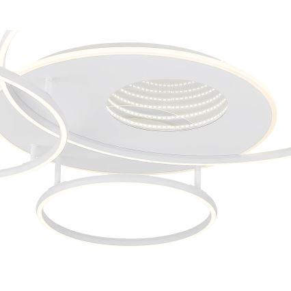 Globo - reguliuojamas LED lubų šviestuvas LED/70W/230V 2700-6500K 105x26,5 cm sidabrinis + nuotolinis valdymas