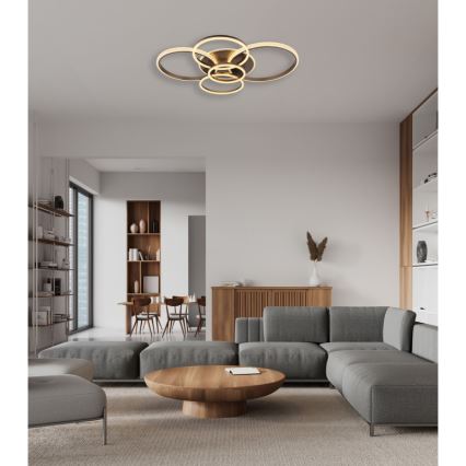 Globo - LED lubinis šviestuvas LED/70W/230V 3000K 88x110 cm antracitas
