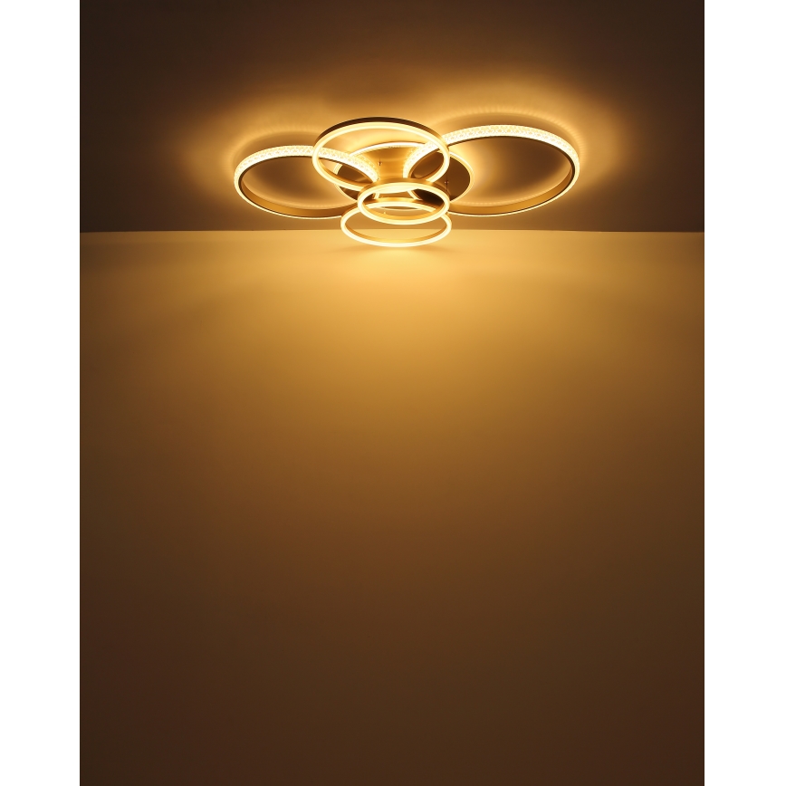 Globo - LED lubinis šviestuvas LED/70W/230V 3000K 88x110 cm smėlio spalva