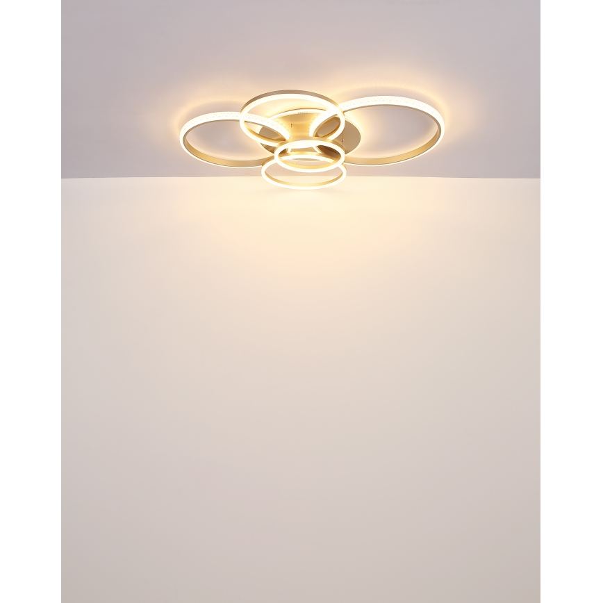 Globo - LED lubinis šviestuvas LED/70W/230V 3000K 88x110 cm smėlio spalva