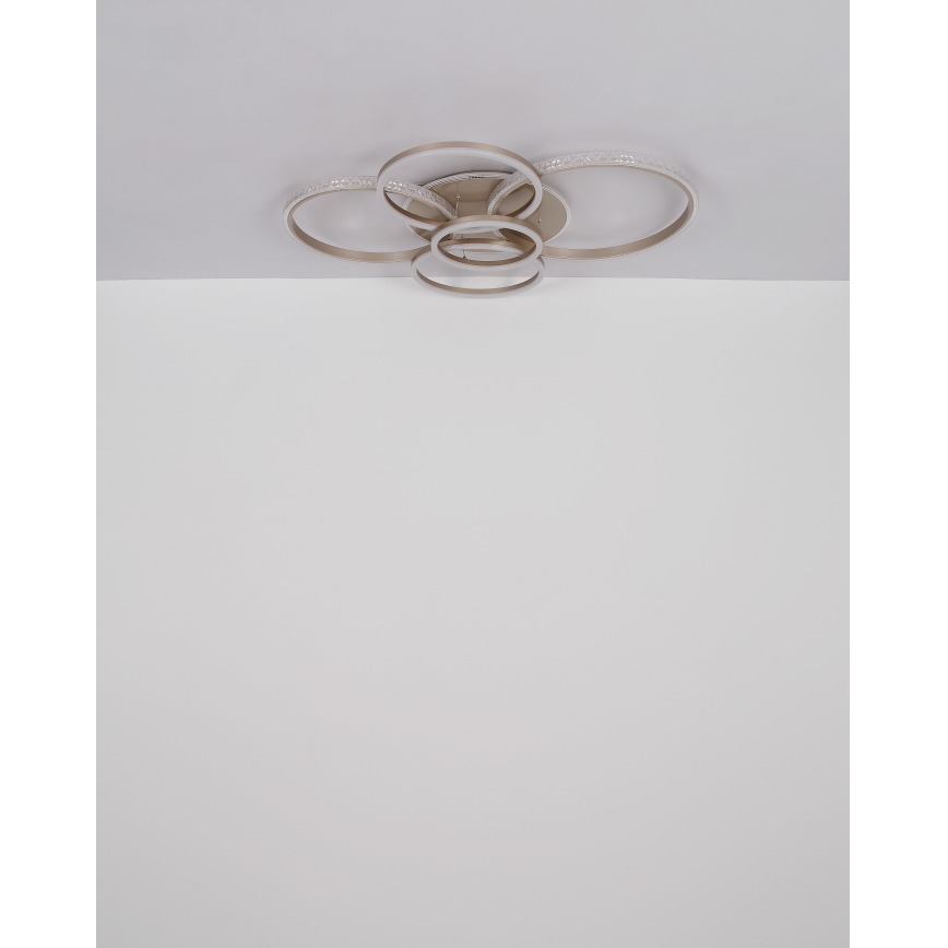 Globo - LED lubinis šviestuvas LED/70W/230V 3000K 88x110 cm smėlio spalva